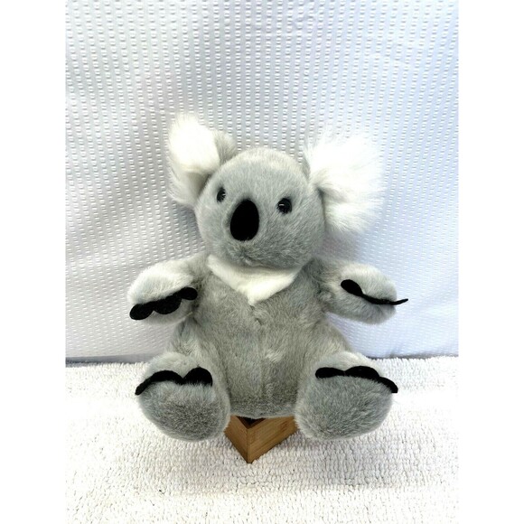 Build A Bear Plush Koala Bear Gray Stuffed Animal 15" Gray/White/Black - Picture 1 of 4